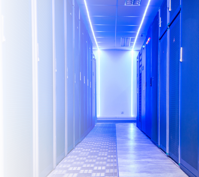Vue d'ensemble du data center ST Digital au VITIB